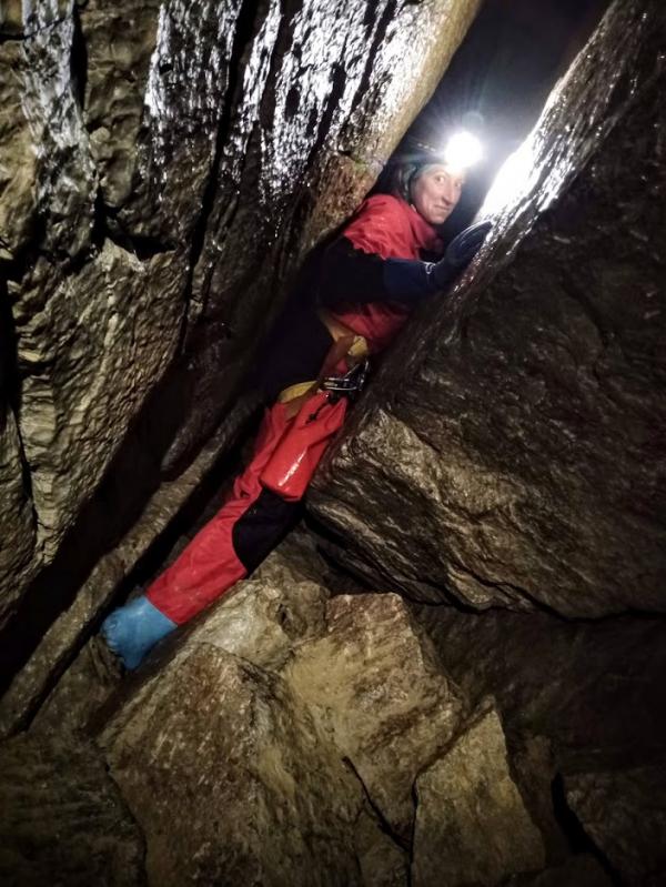 Jaskinia Marmurowa- Stare Dno. Wyjście kursowe
