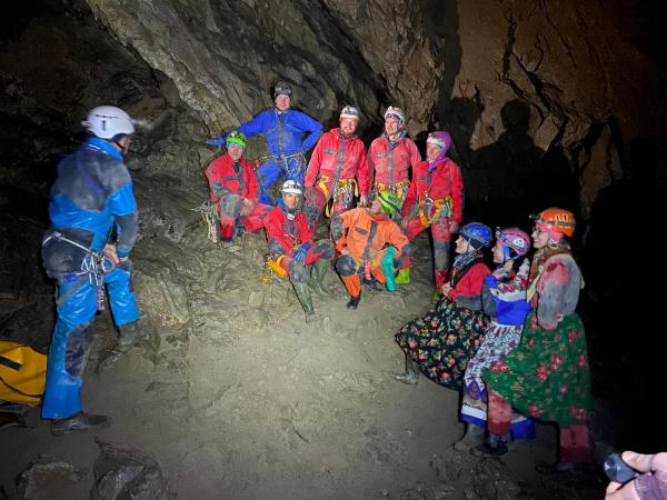 Jaskinia Kasprowa Niżnia - Wręczenie Kart Taternika Jaskiniowego